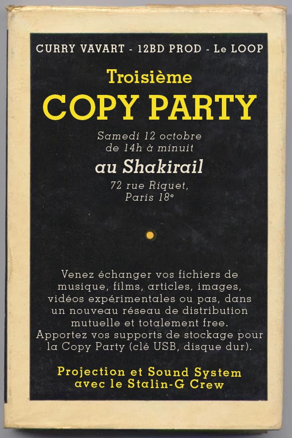 Affiche de la copyparty